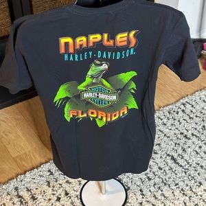 Harley Davidson mens short sleeve T-shirt , Naples FL.
